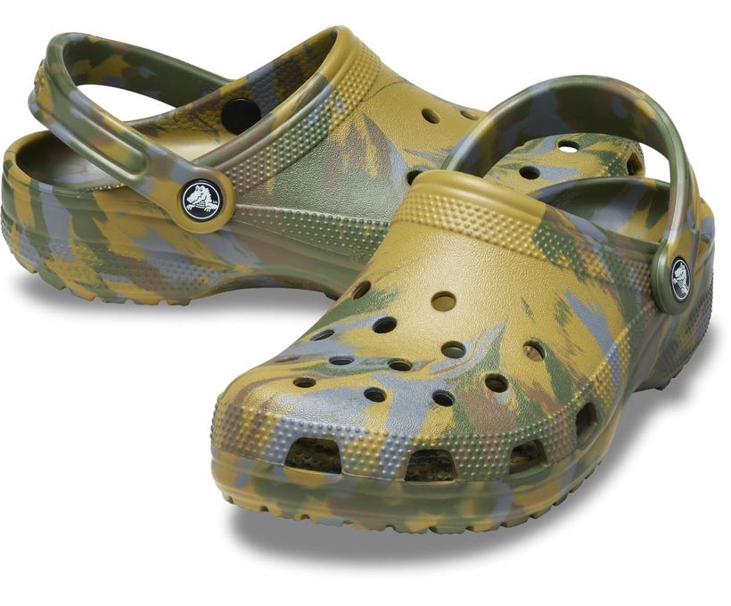 Crocs Classic Marbled Aloe/Multi Unisex