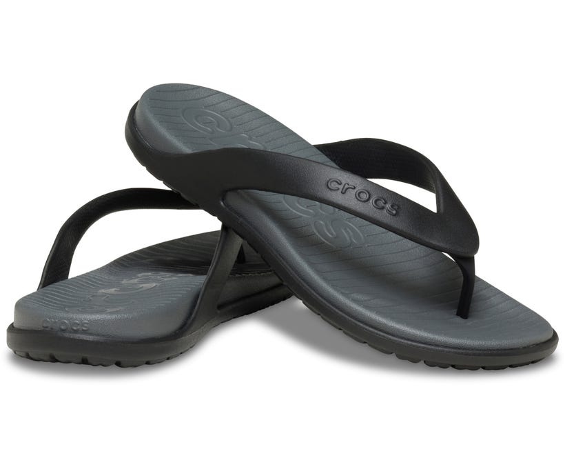 Crocs Coast Black Unisex V Flip Flop