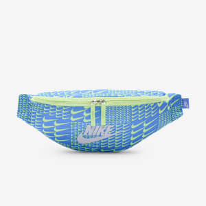 Cangurera Nike Heritage Swoosh Grid Azul