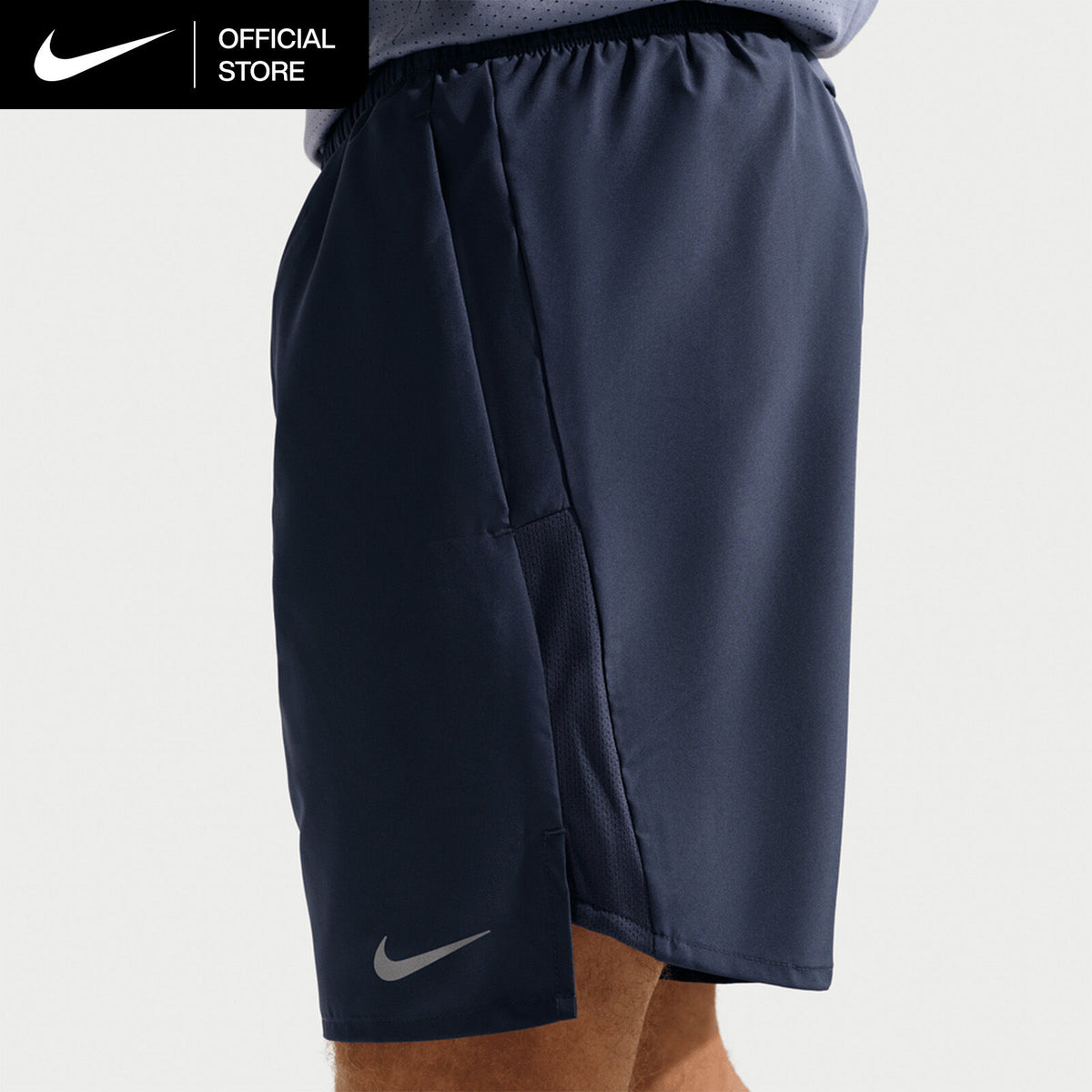 Nike Celana Pendek Pria Challenger Brief-Lined Running Thunder Blue