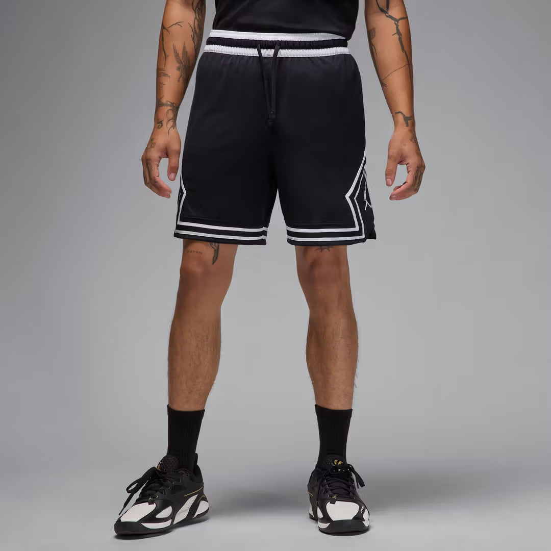Nike Jordan Sport Men's Dri-FIT Mesh Diamond Shorts - Black