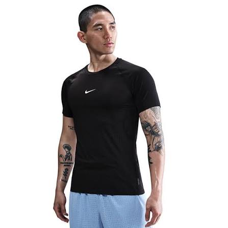 Nike Men's Training Pro Breathe Slim-Fit Short-Sleeve T-shirt