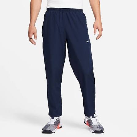 Nike Men's Form Dri-FIT Open-Hem Versatile Lower Dark Blue