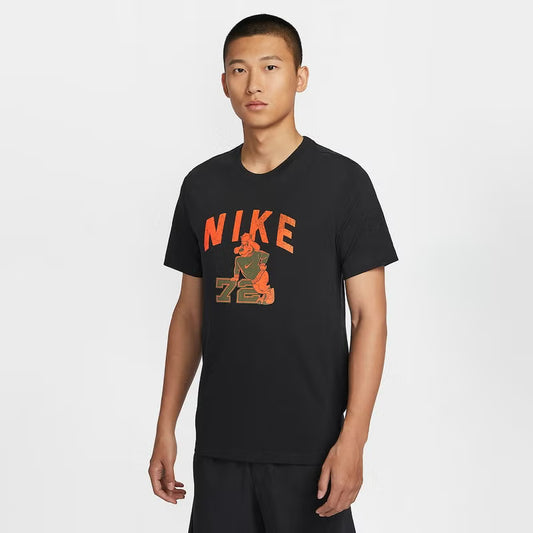 Nike Men's Fitness T-Shirt Black