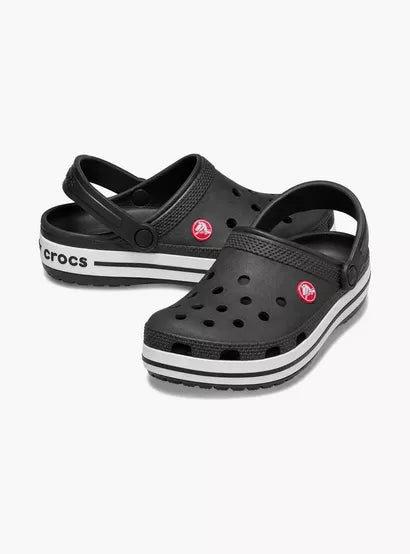 Crocs Grey Unisex Crocband Clog Charcoal/Ocean