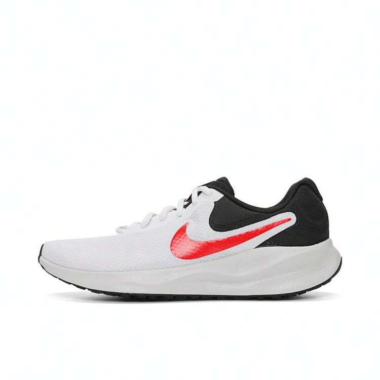 Nike Revolution 7 Men's Road Running Shoes White/Black/Photon Dust/Fire Red