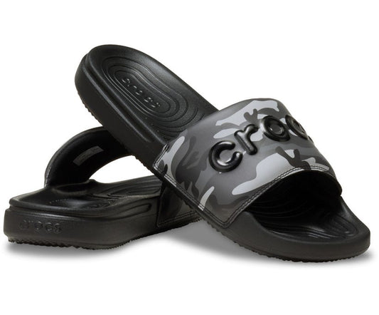 Crocs All Day Camouflage Men Black/Grey Slide