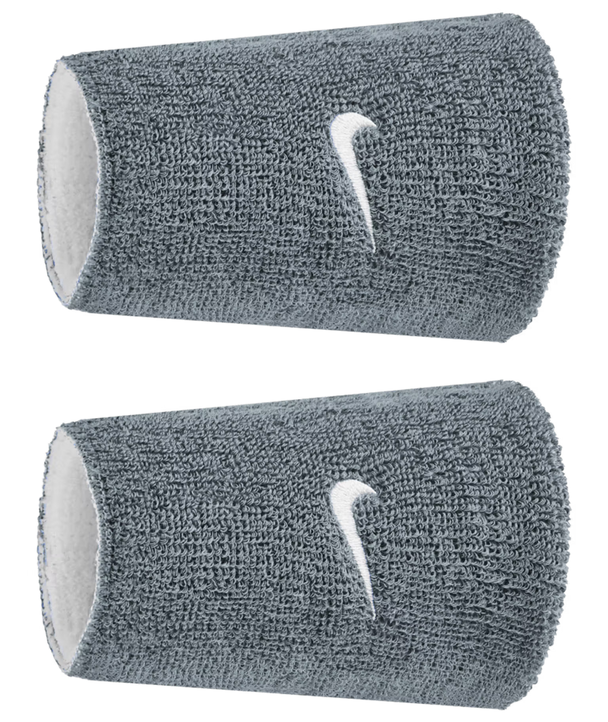Nike Swoosh Classic Reversible Doublewide Wristbands 2pk