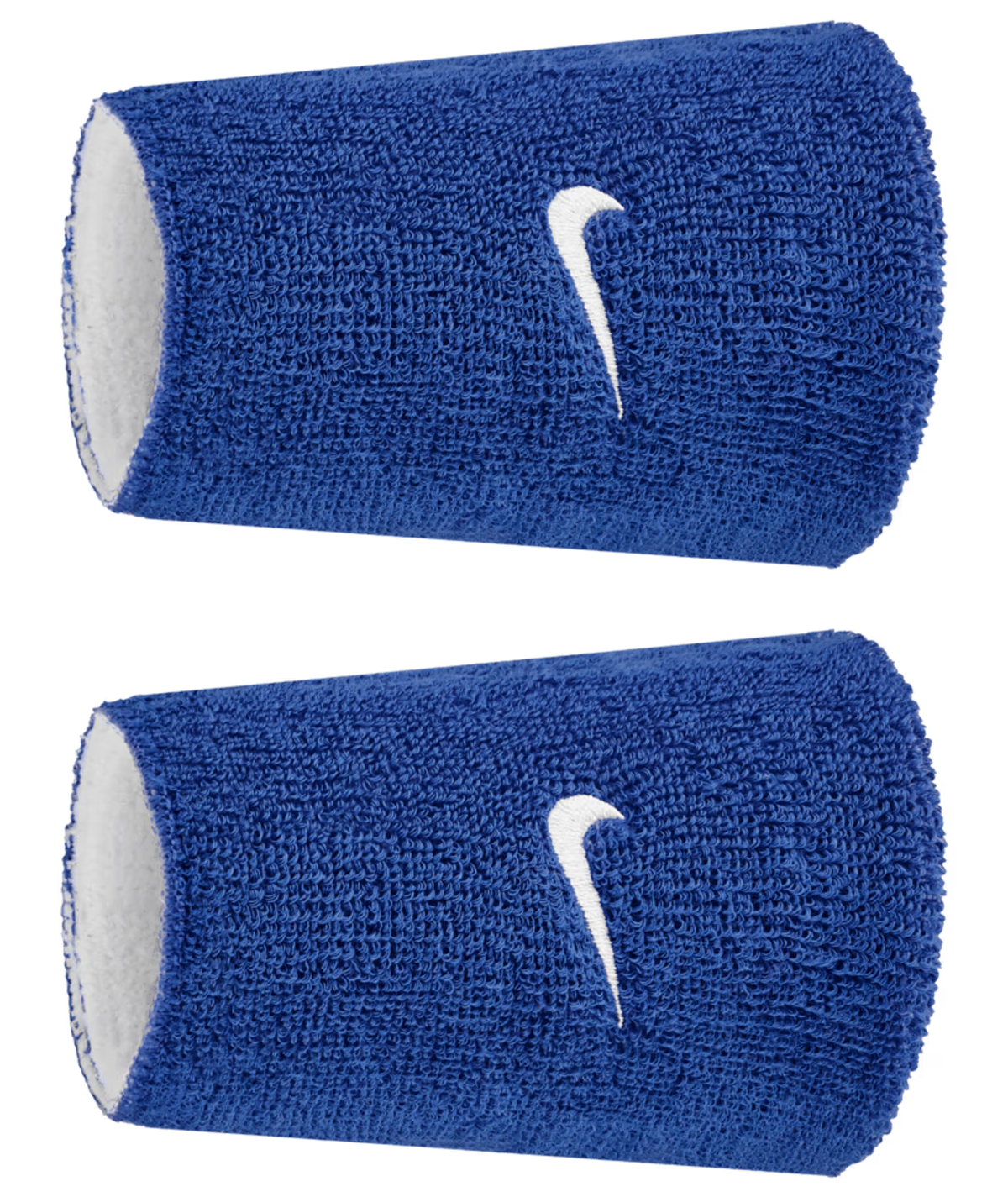 Nike Swoosh Classic Reversible Doublewide Wristbands 2pk