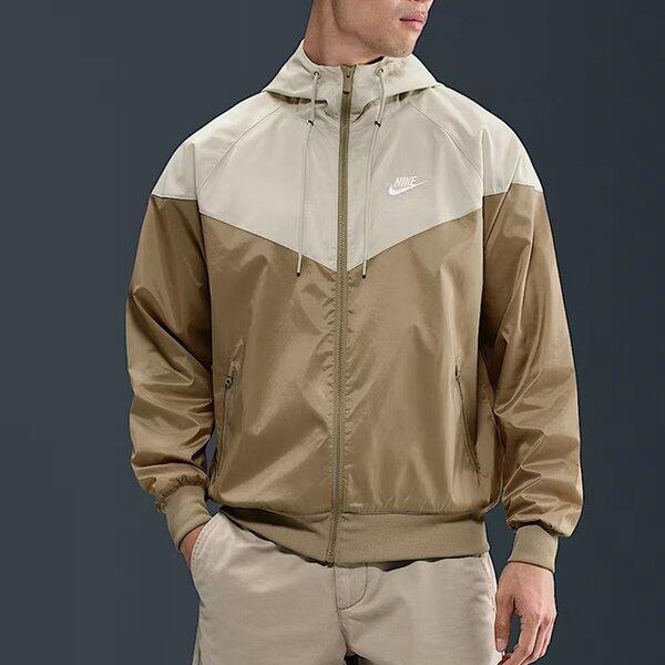 Nike Sportswear Windrunner Men's Hooded Jacket - Parachute Beige