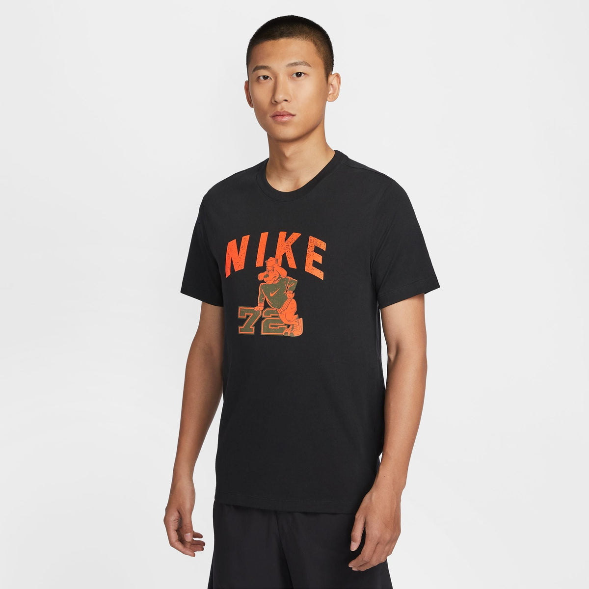 Nike Men's Fitness T-Shirt Black