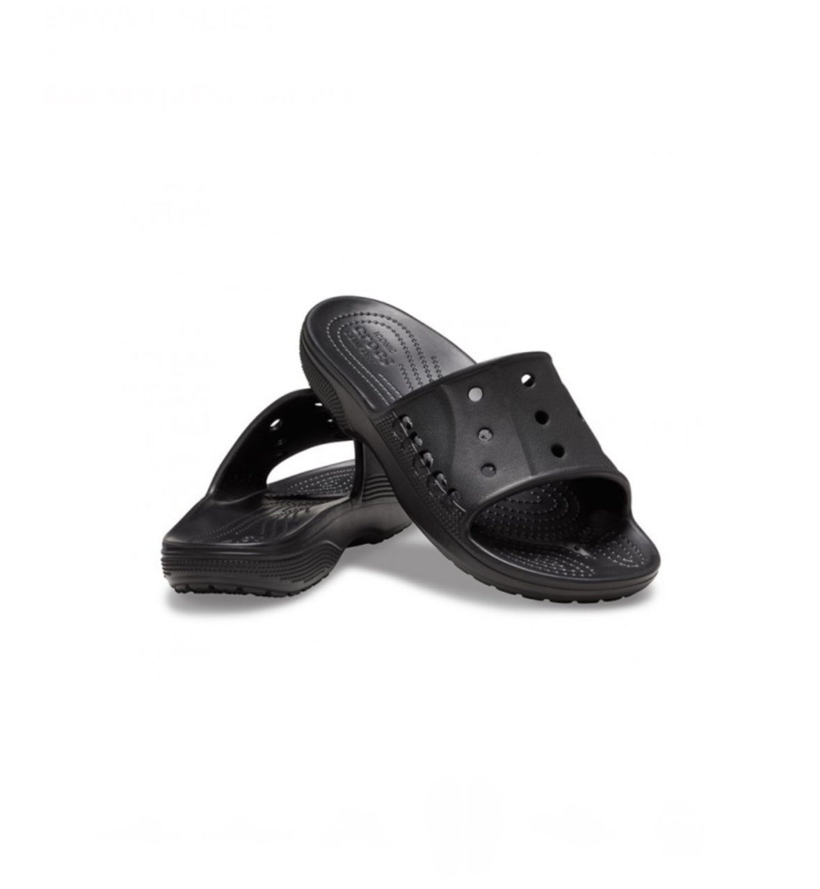 Crocs Baya II Slides Black