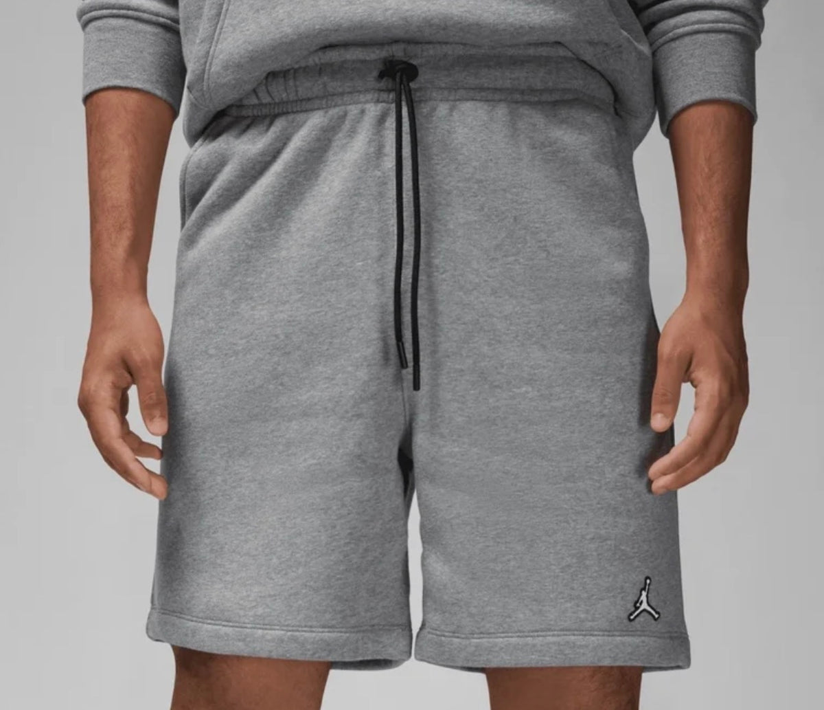 Nike Jordan Brooklyn Fleece Shorts Carbon Heather