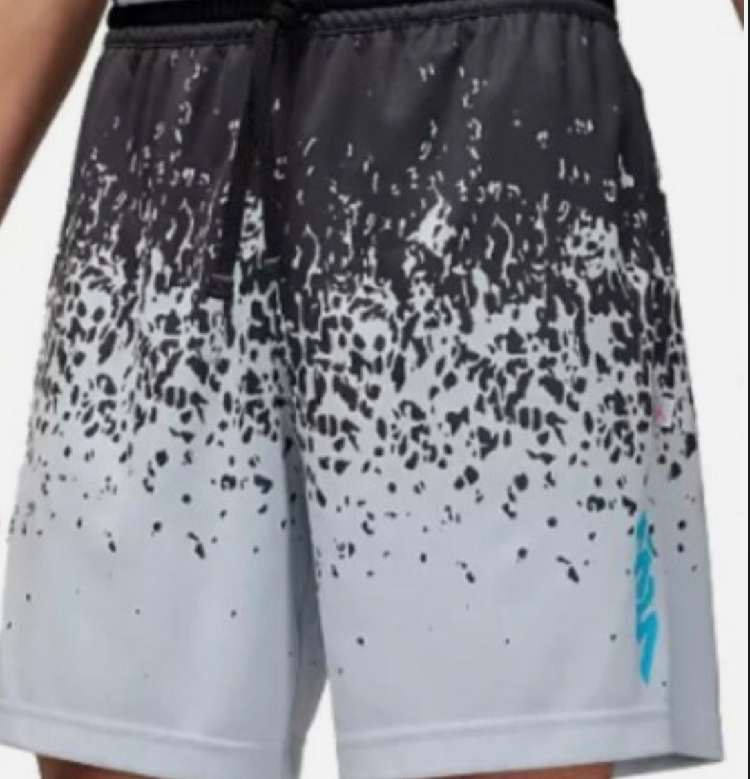 AUTHENTIC NIKE DRI-FIT JORDAN ZION AOP JACKUARD BASKETBALL SHORTS