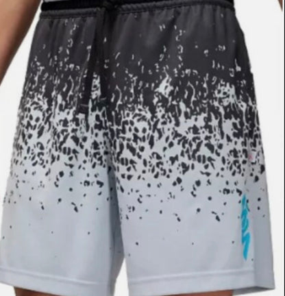 AUTHENTIC NIKE DRI-FIT JORDAN ZION AOP JACKUARD BASKETBALL SHORTS