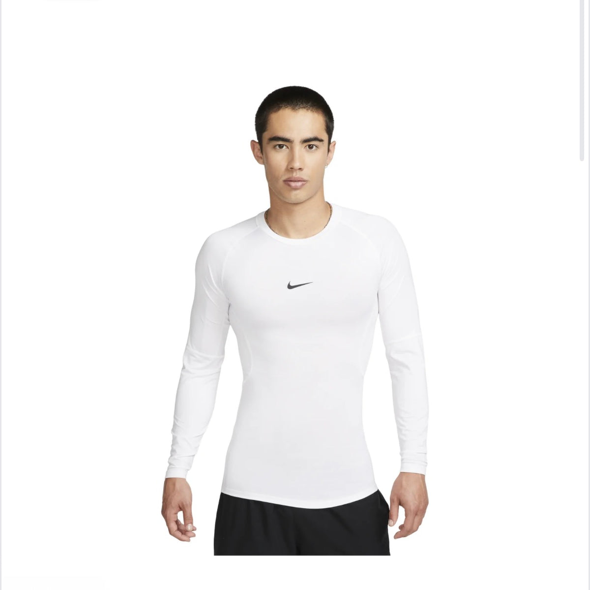 Nike - Pro Dri-FIT Tight Long-Sleeve Fitness Top 'White'
