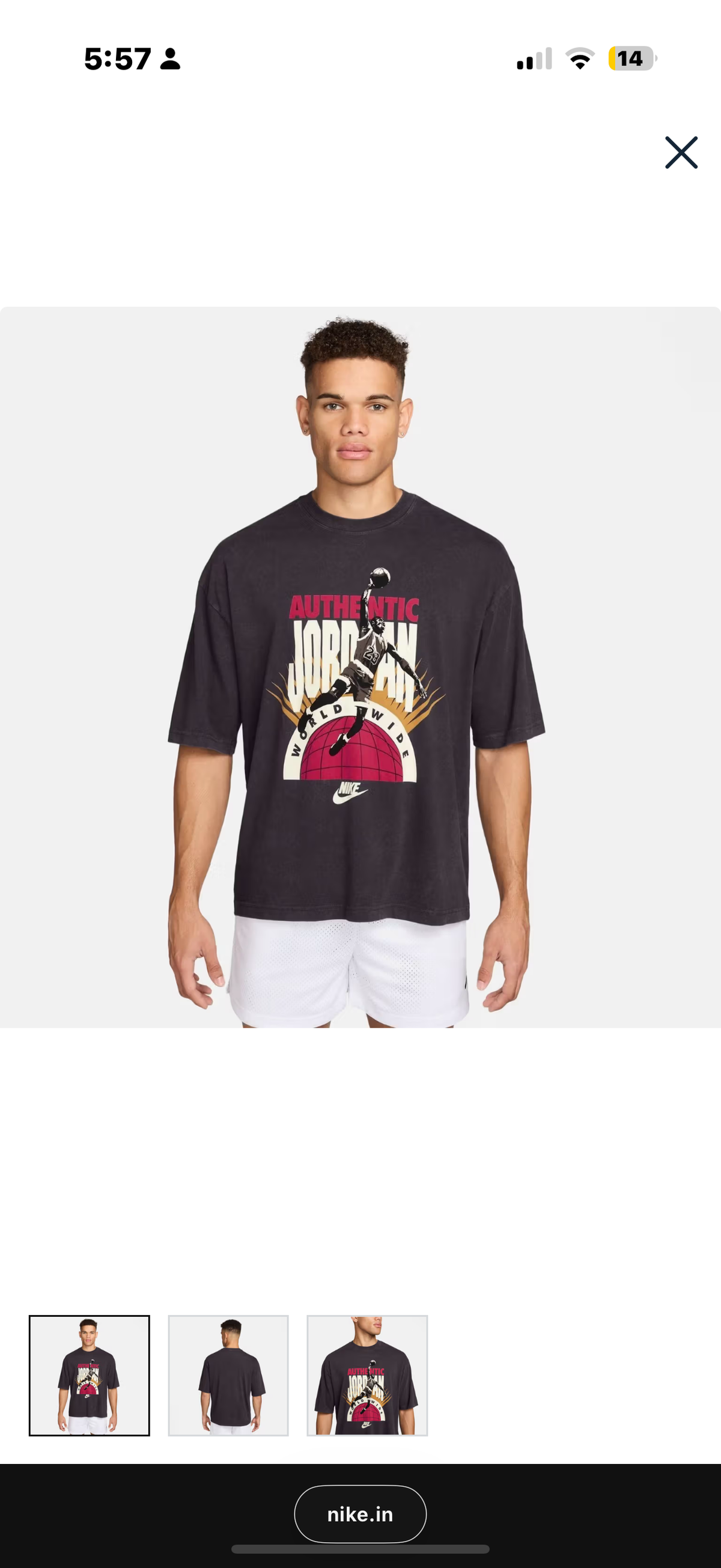 Jordan
Men's Oversized Reissue T-Shirt