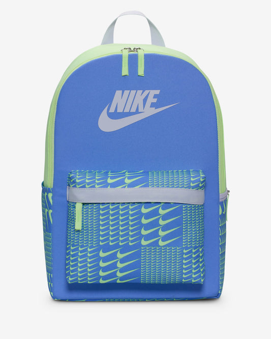 Mochila Nike Heritage Swoosh Grid Azul