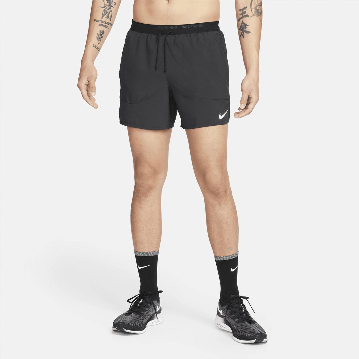 Nike Dri-FIT Stride Men's 13cm (approx.) Brief-Lined Running Shorts Black