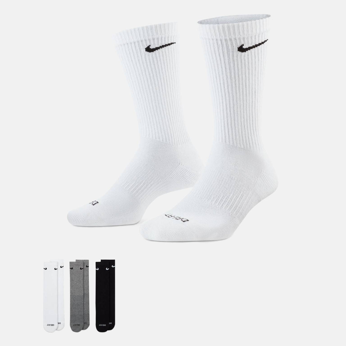 Nike Everyday Plus Cushioned Training Crew Socks