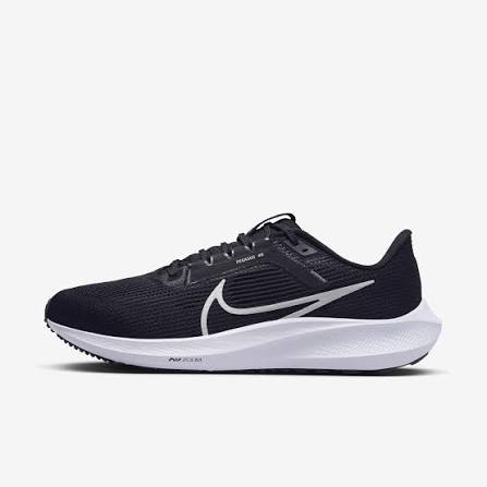 Nike Air Zoom Pegasus 40 Running Shoes Black/Iron Grey/White
