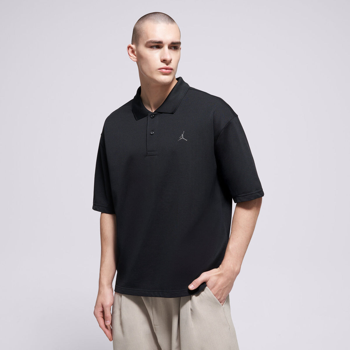 Nike Jordan Brooklyn Men's Polo - Black