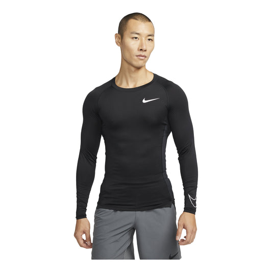 Nike Solid Men Round Neck Black T-Shirt