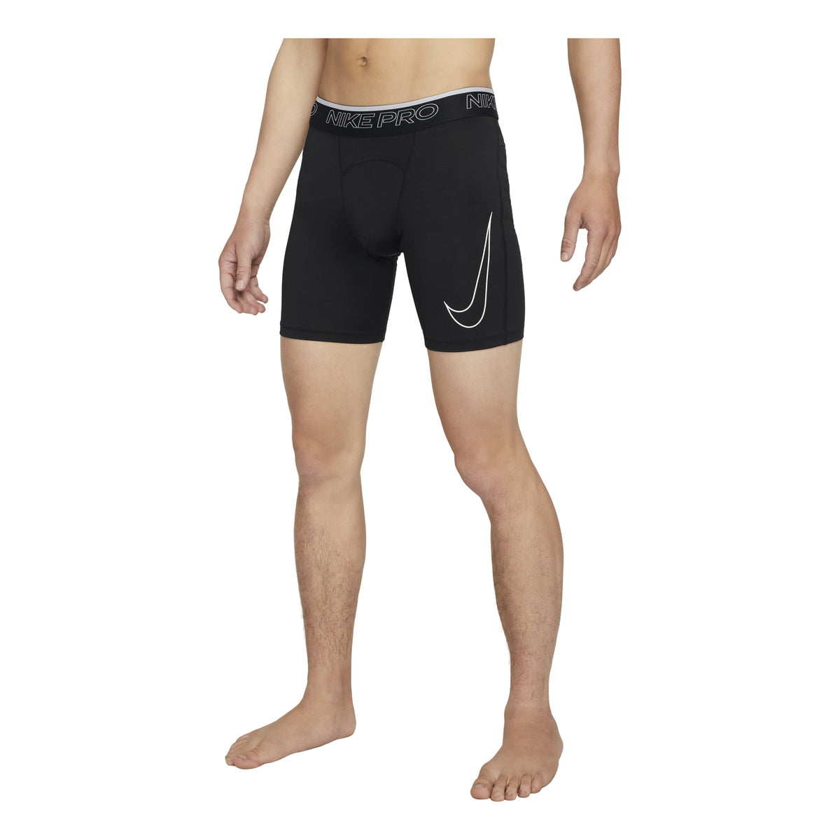 Nike-Pro Dri-FIT Training Sports Elastic Breathable Gym Shorts