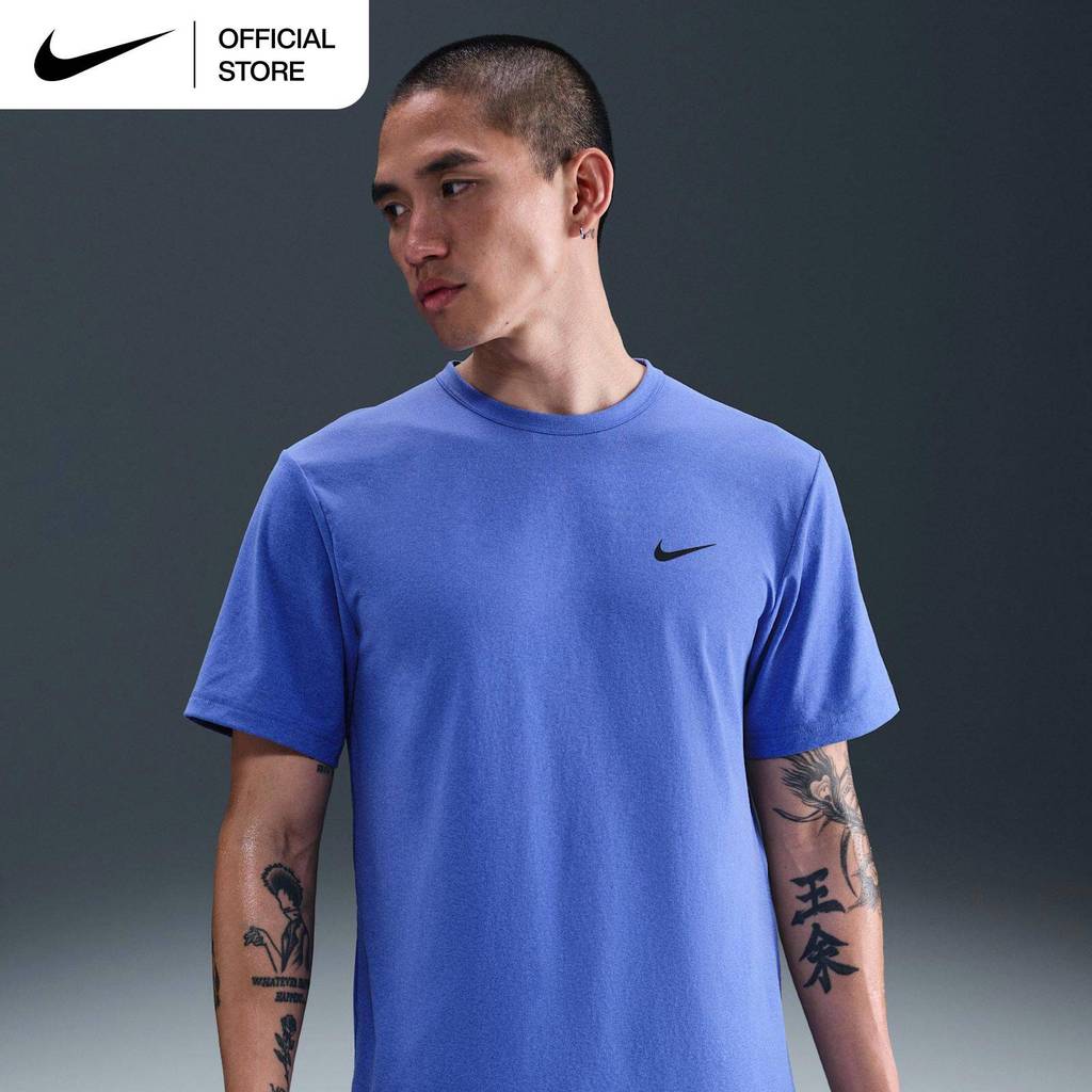 Nike Men's Crew Neck Sports T-Shirt Blue